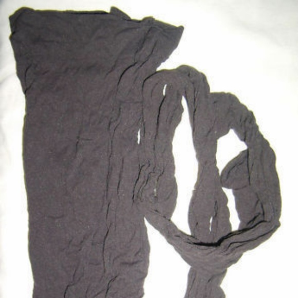 Vintage Control Top Cotton Crotch Pantyhose Sz B